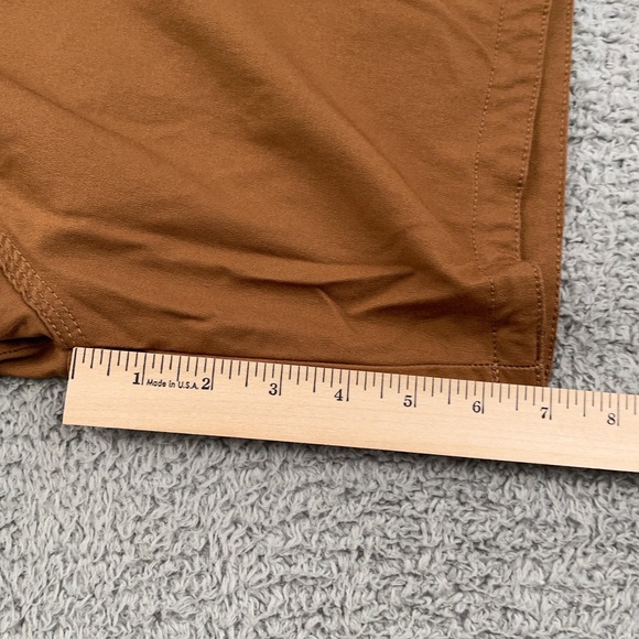 Prana Shorts Mens 36 Brown 7" Stretch Zion II Hybrid Belted Hiking Performance - Picture 6 of 11